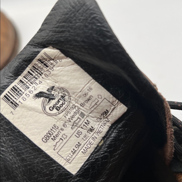 Georgia men boots soft Toe men’s Work Boots size 11 M - Picture 8 of 8